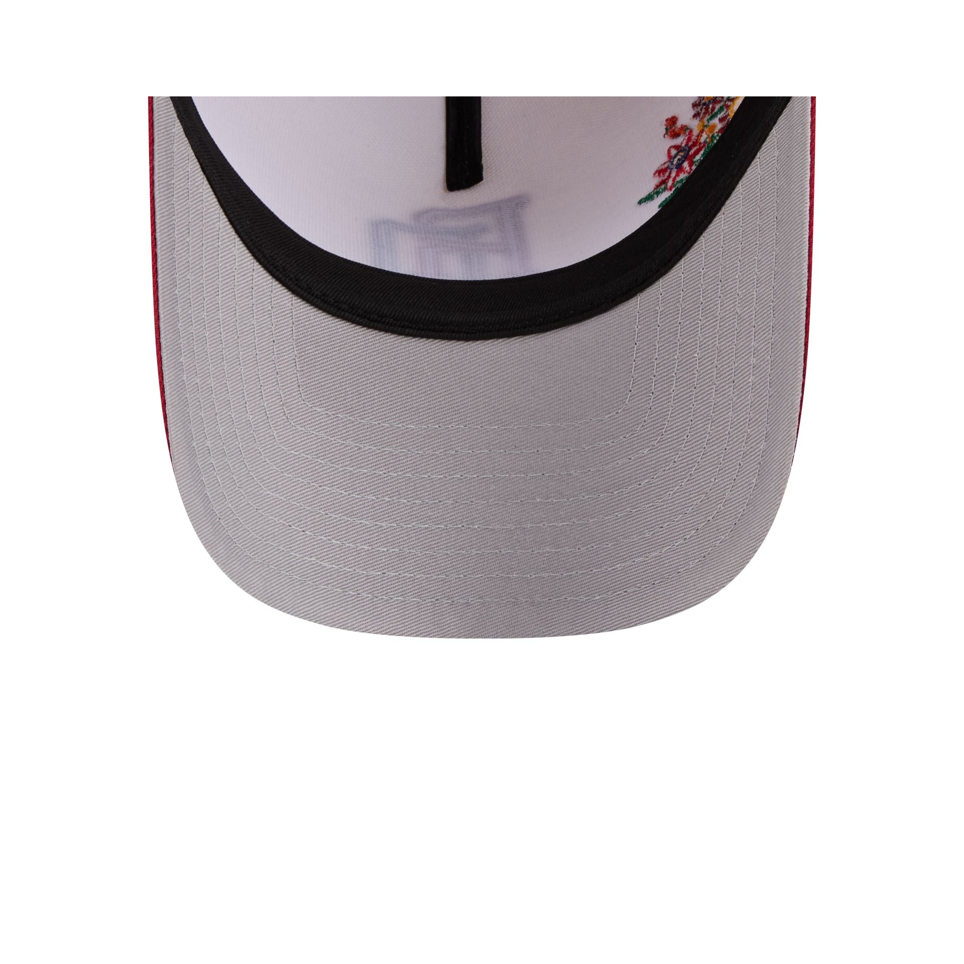 Dominican Republic Latin Embroidery 9FORTY A-Frame Snapback Hat