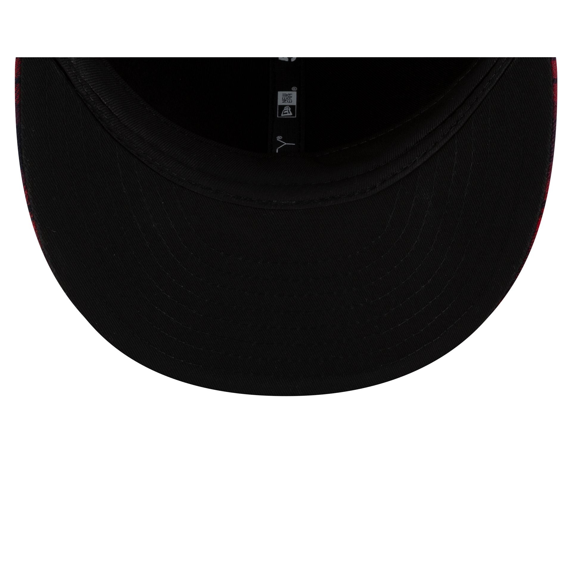 New York Yankees Scarlet Check Low Profile 59FIFTY Fitted Hat