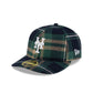 New York Mets Dark Green Check Low Profile 59FIFTY Fitted Hat