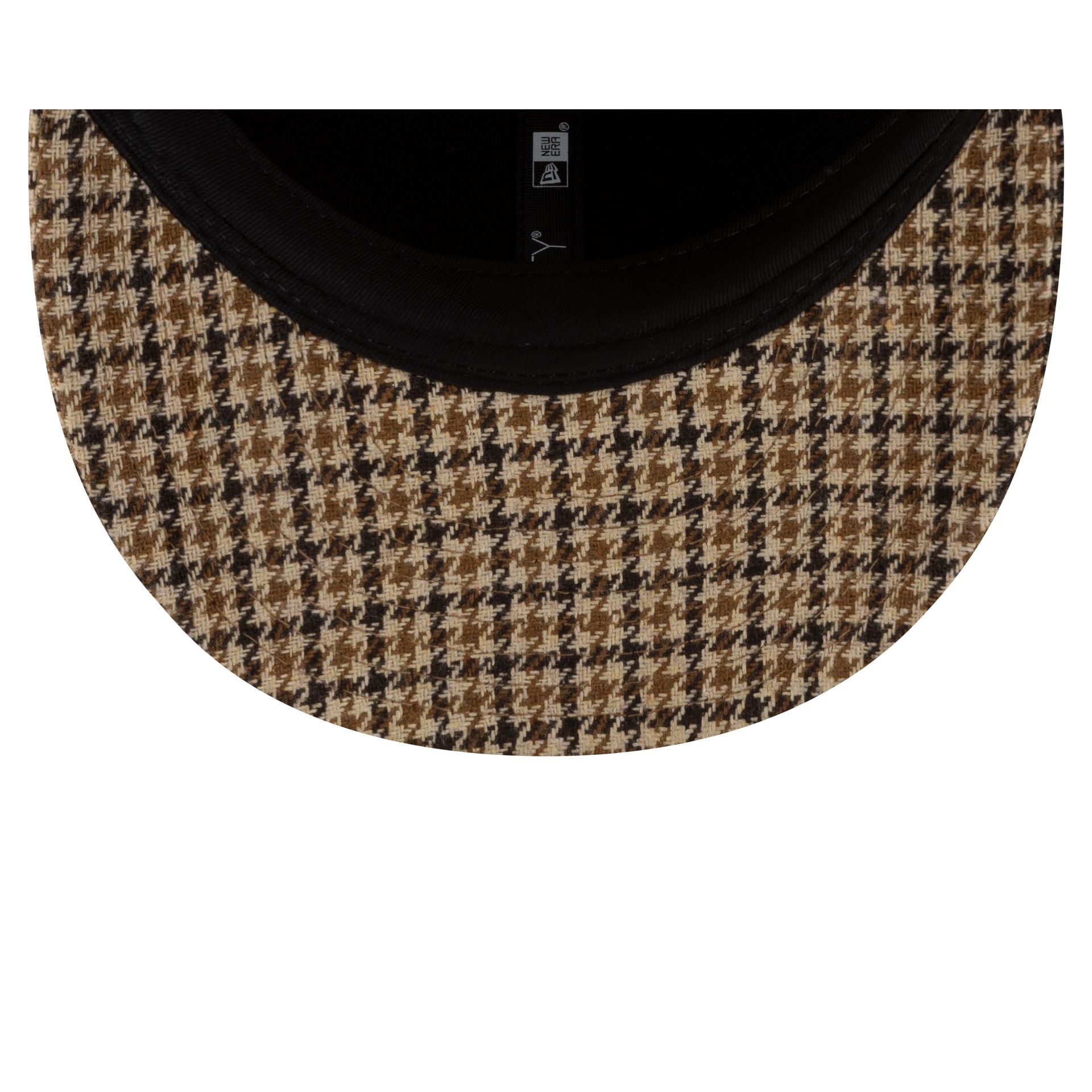 New Era Cap Camel Houndstooth Low Profile 59FIFTY Fitted Hat