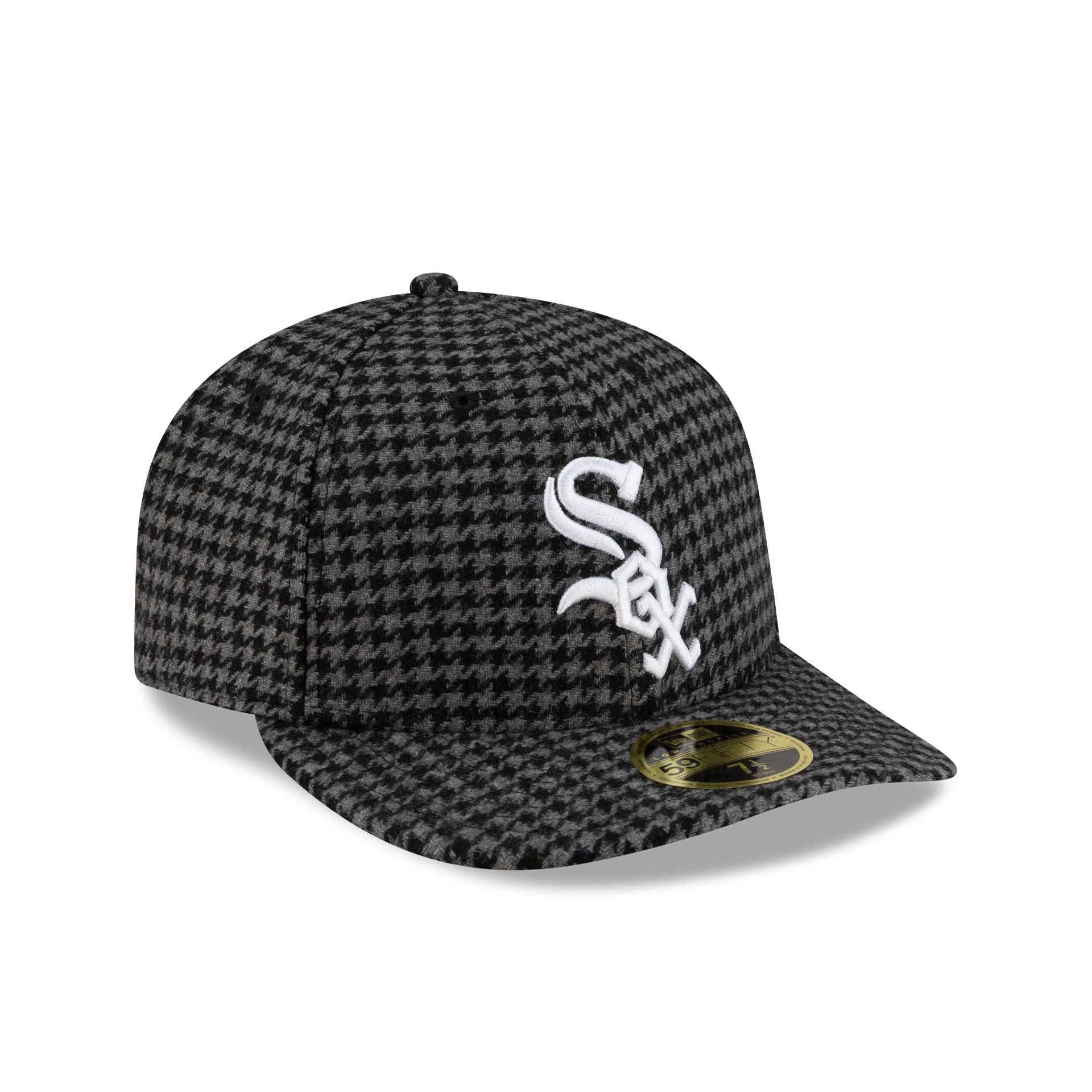 Chicago White Sox Houndstooth Low Profile 59FIFTY Fitted Hat