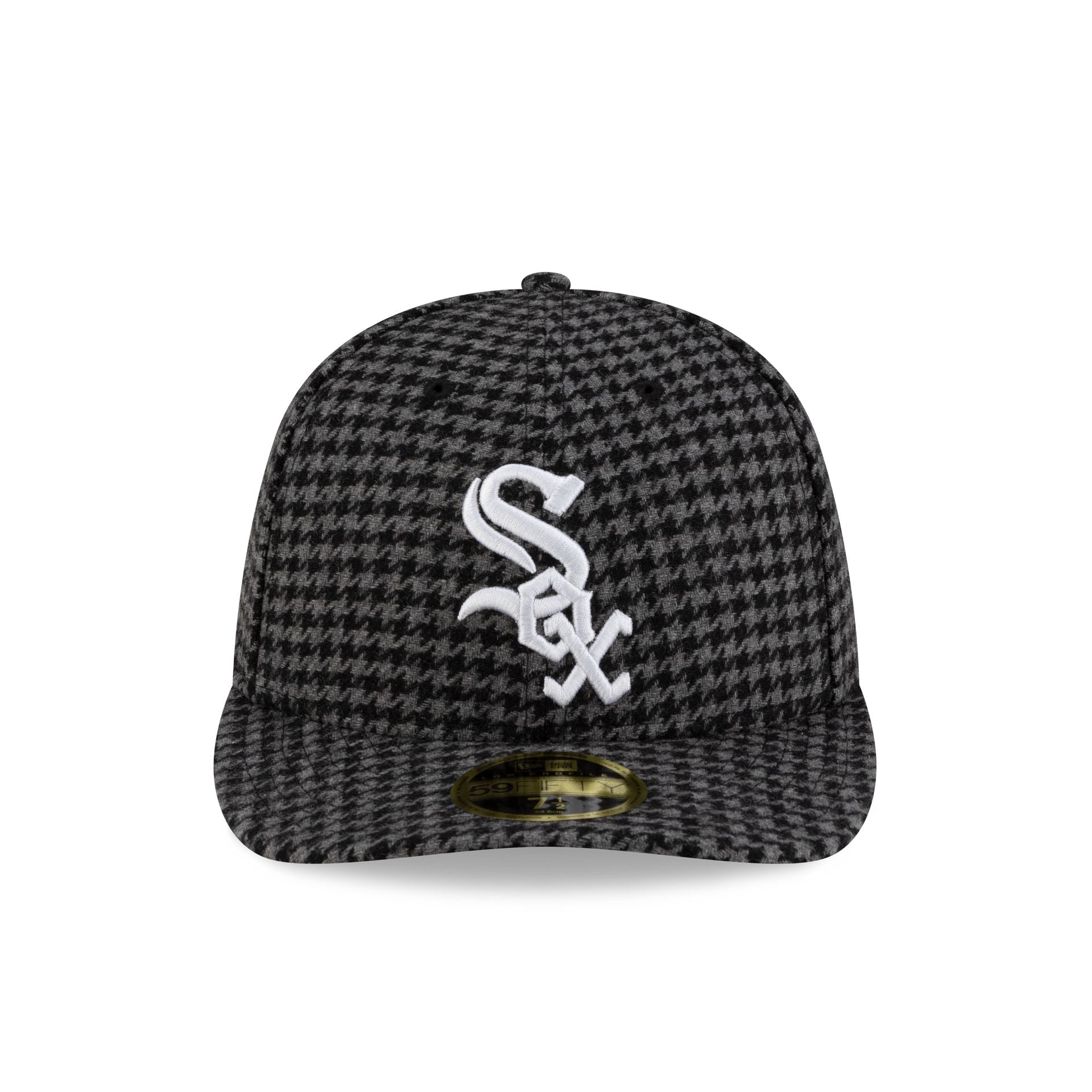 Chicago White Sox Houndstooth Low Profile 59FIFTY Fitted Hat