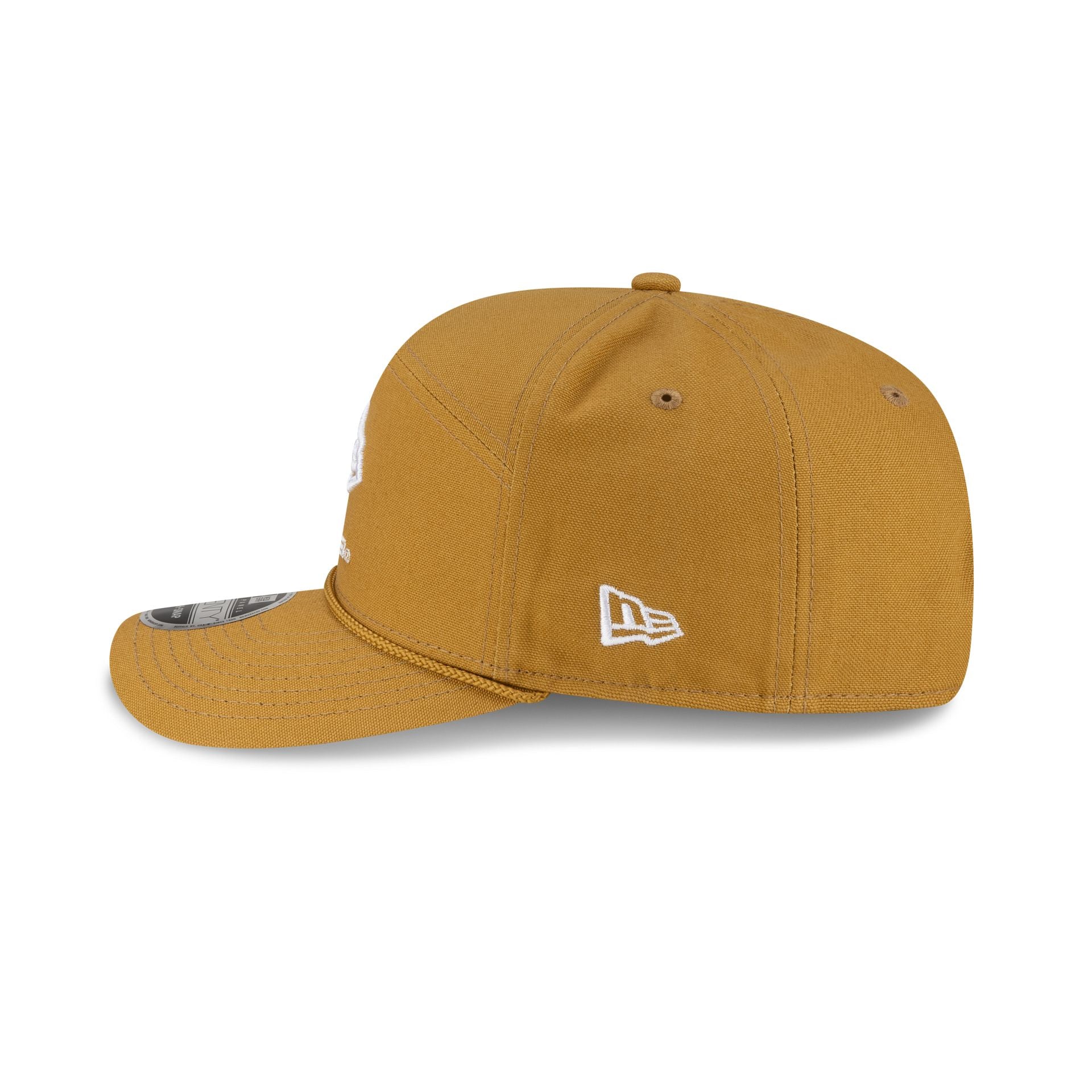 New Era Cap Brown Split Panel 9SEVENTY Stretch-Snap Hat