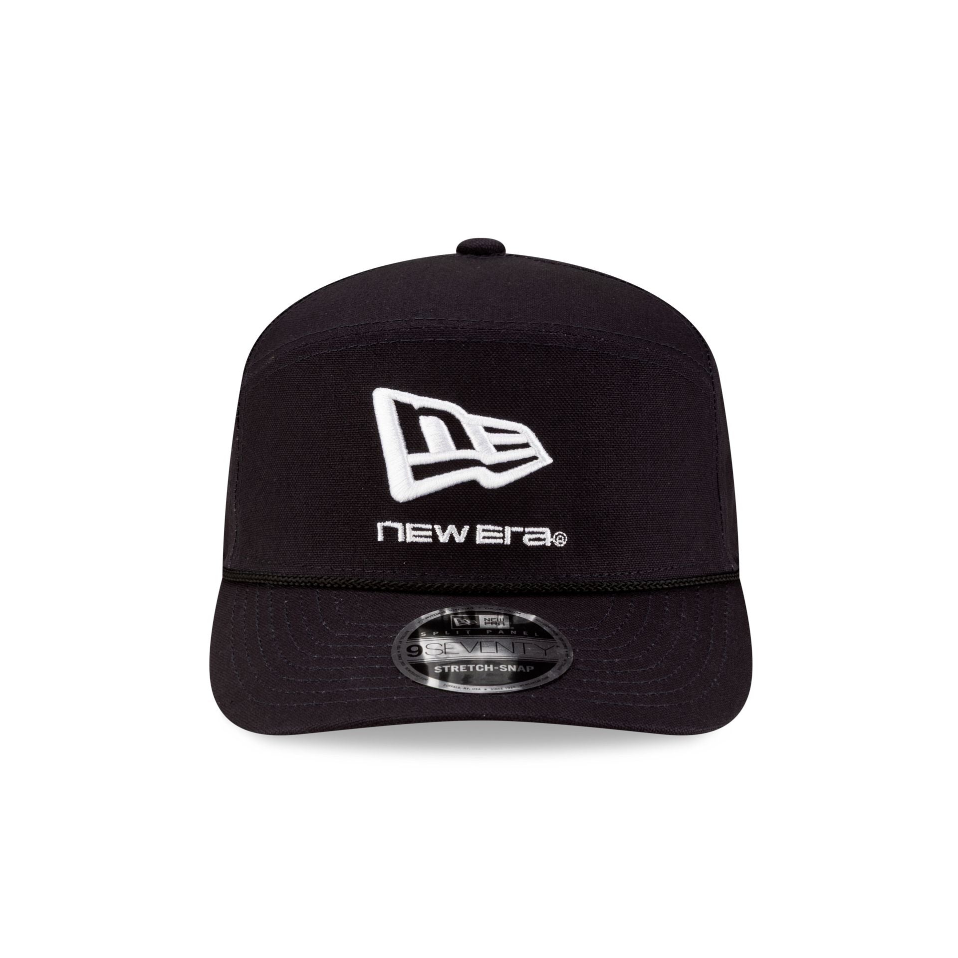 New Era Cap Navy Split Panel 9SEVENTY Stretch-Snap Hat
