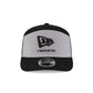 New Era Cap Gray Split Panel 9SEVENTY Stretch-Snap Hat