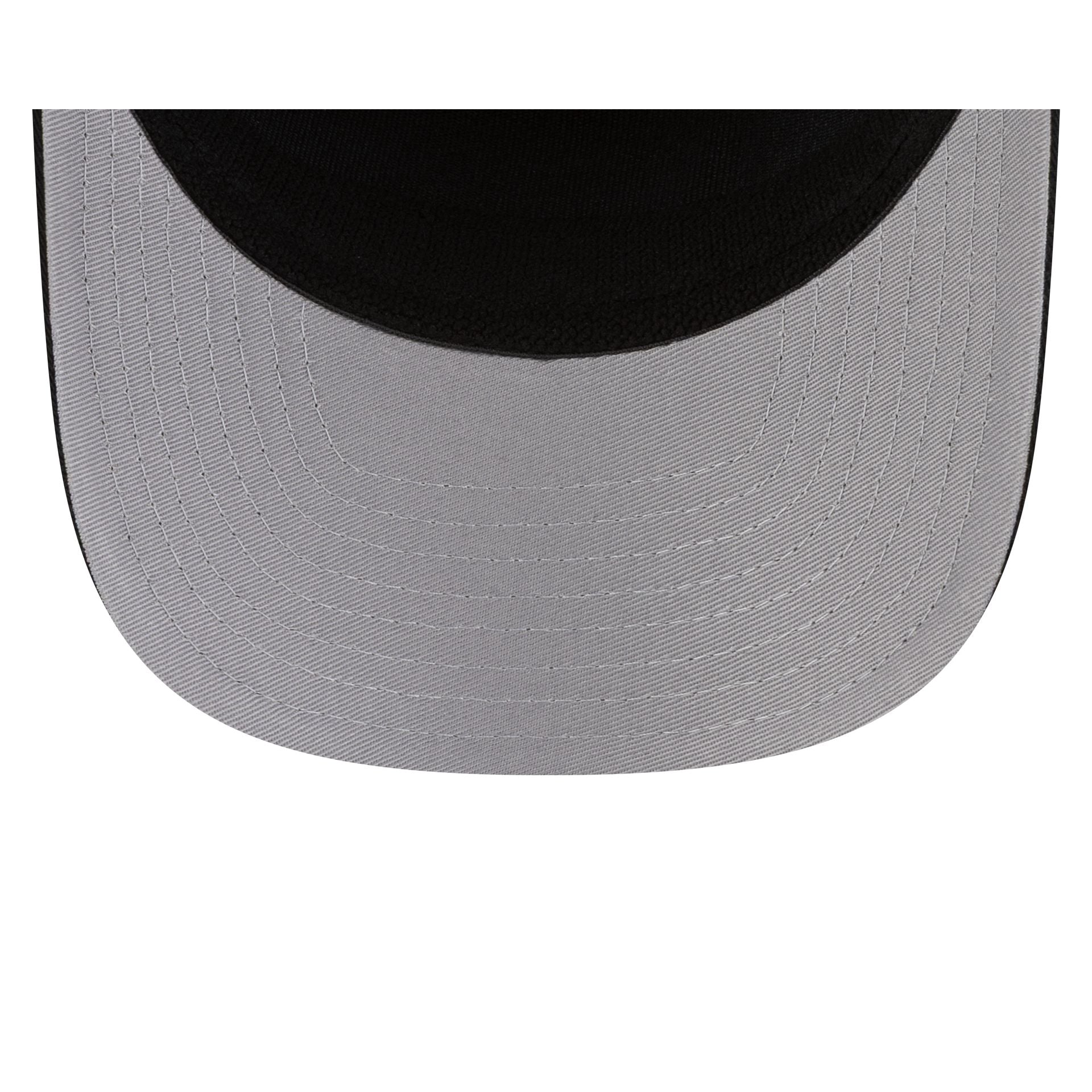 New Era Cap Gray Split Panel 9SEVENTY Stretch-Snap Hat