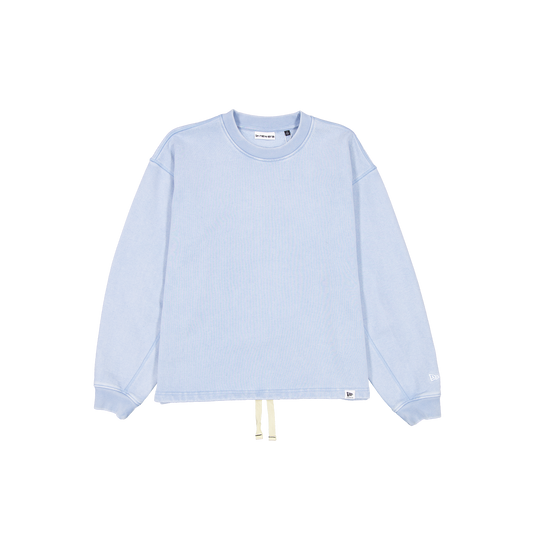 New Era Branded Alden Birdseye Blue Crewneck - New Era Cap