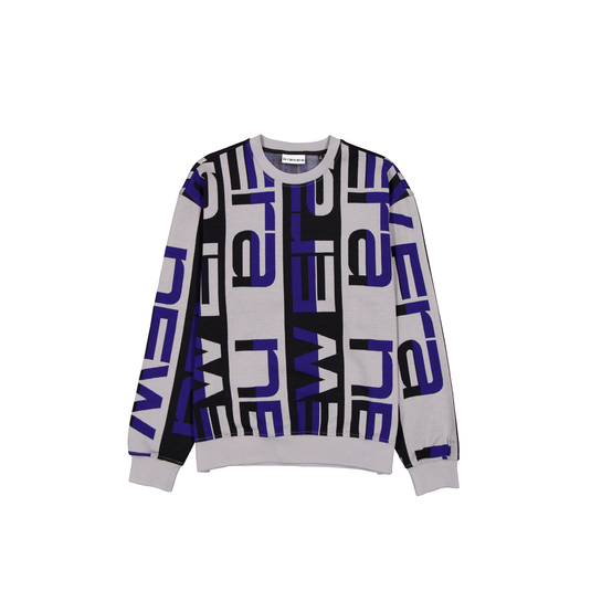 New Era Branded Dark Royal Double Knit Sweater - New Era Cap