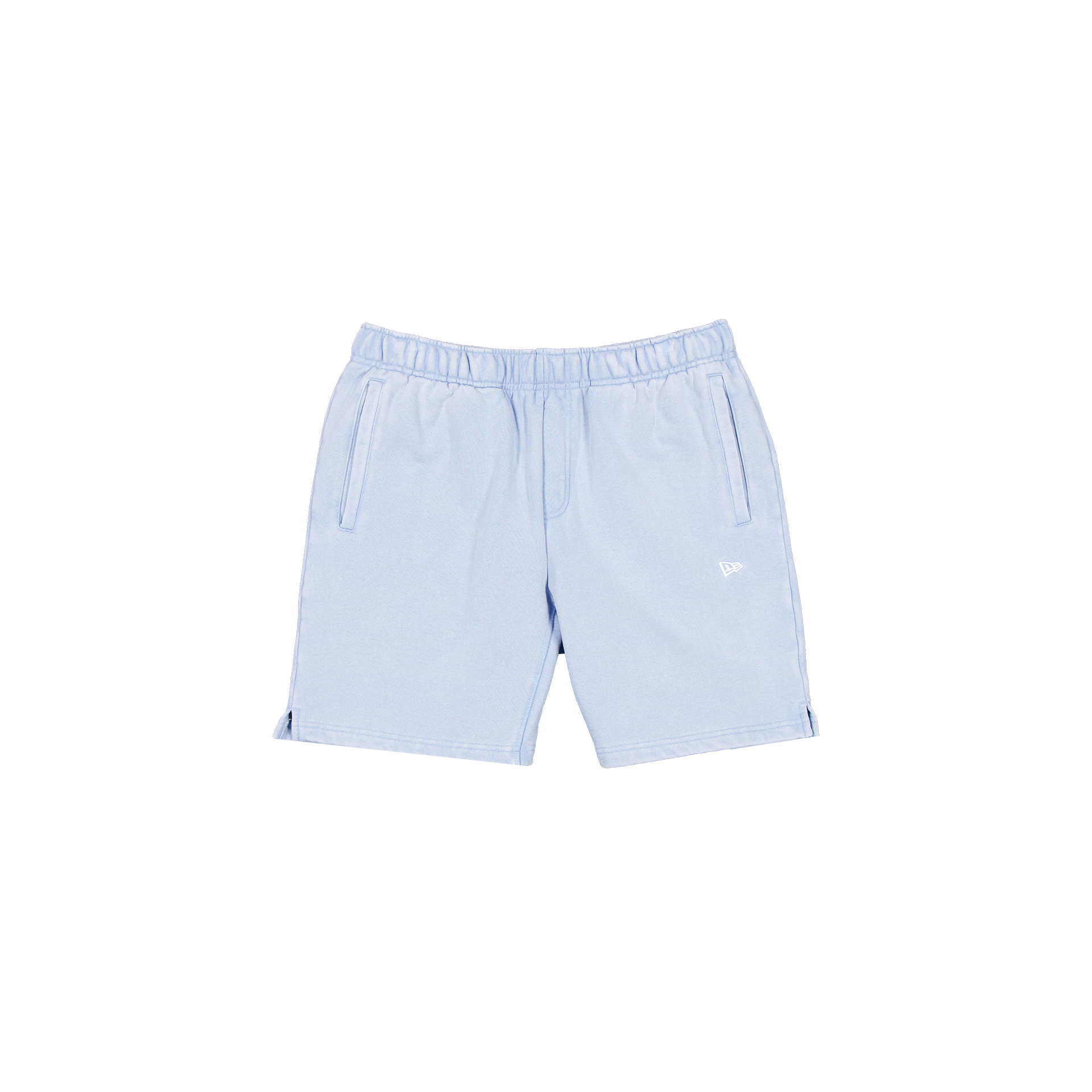 New Era Branded Alden Birdseye Blue Sweatshorts