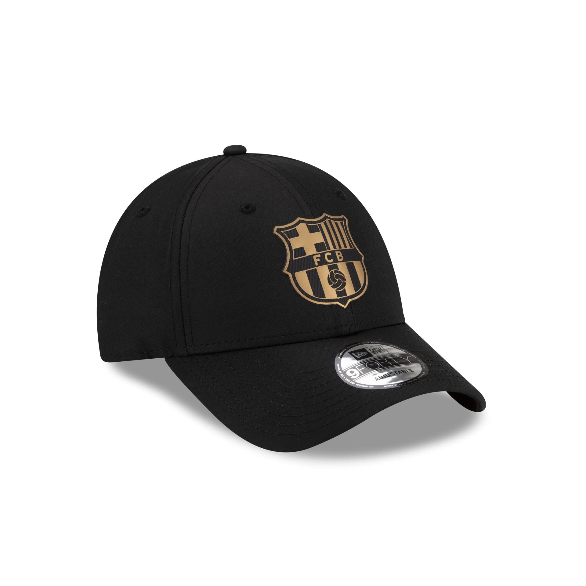 FC Barcelona Black & Gold 9FORTY Adjustable Hat