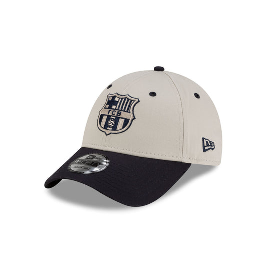 FC Barcelona Contrast Stone 9FORTY Adjustable Hat - New Era Cap