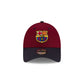 FC Barcelona Contrast Cardinal 9FORTY Adjustable Hat
