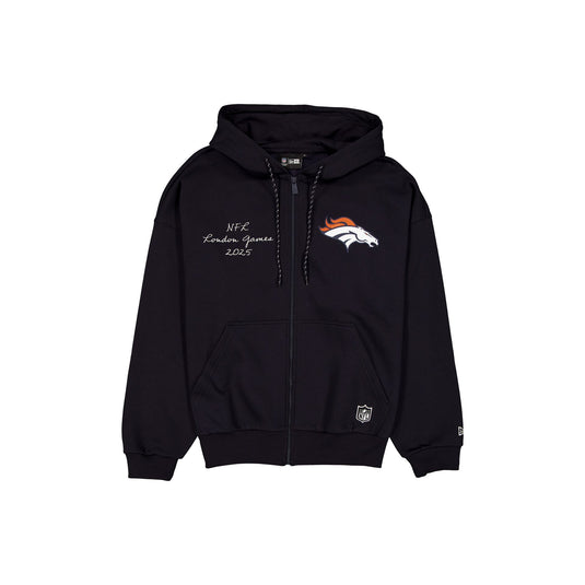 Denver Broncos International Games Full-Zip Hoodie - New Era Cap