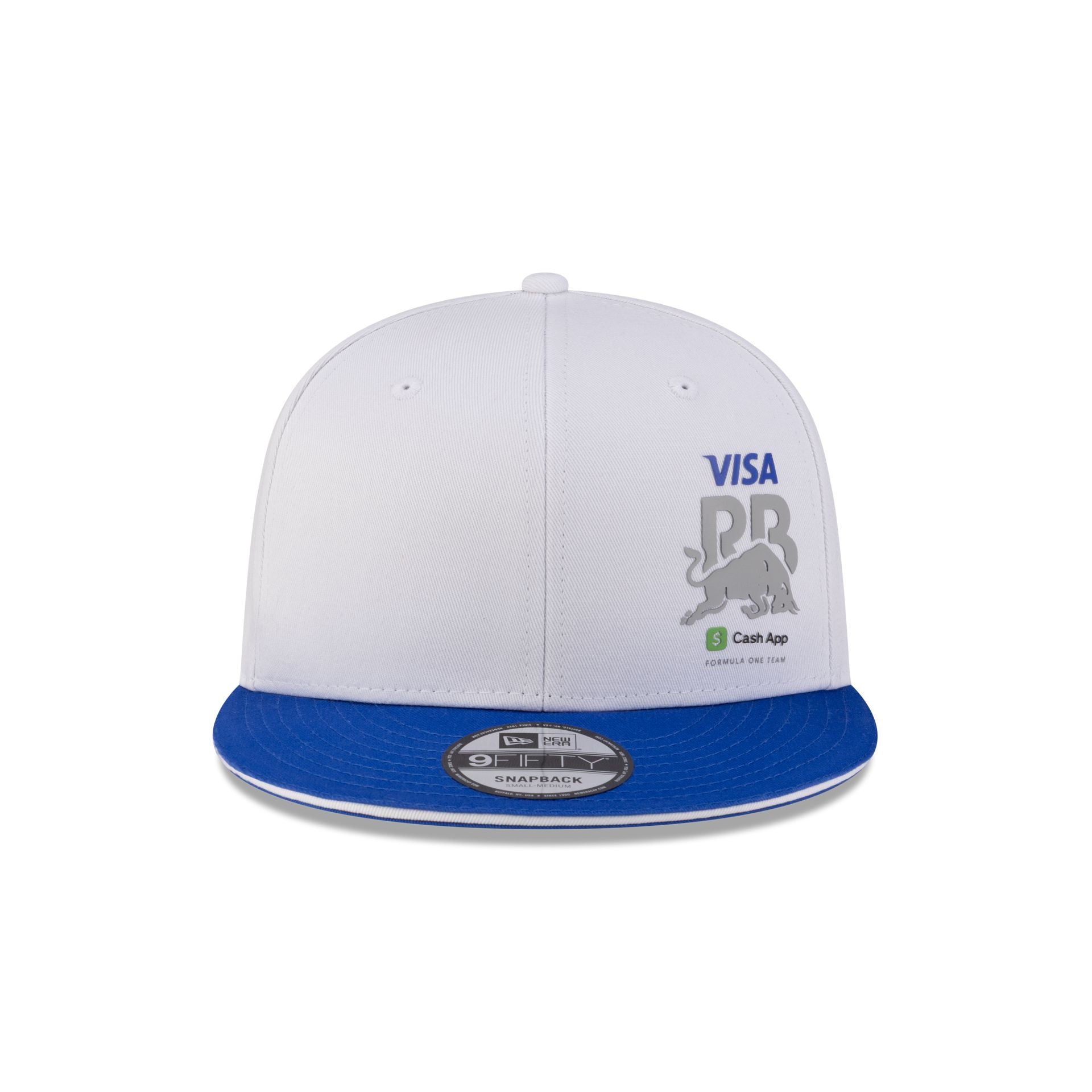 Visa Cash App Racing Bulls Essential White 9FIFTY Snapback Hat