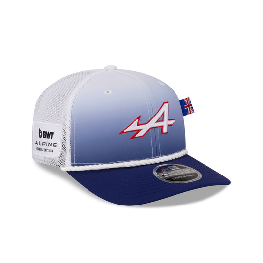 2026 Silverstone Race Special BWT Alpine F1 Team 9SEVENTY Trucker Hat - New Era Cap
