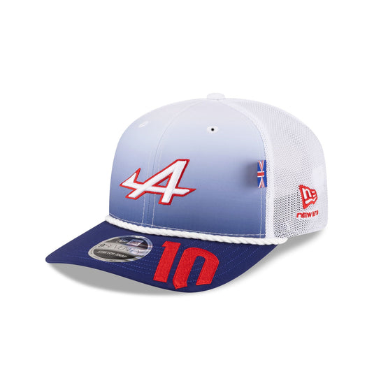 2026 Silverstone Race Special Pierre Gasly BWT Alpine F1 Team 9SEVENTY Trucker Hat - New Era Cap