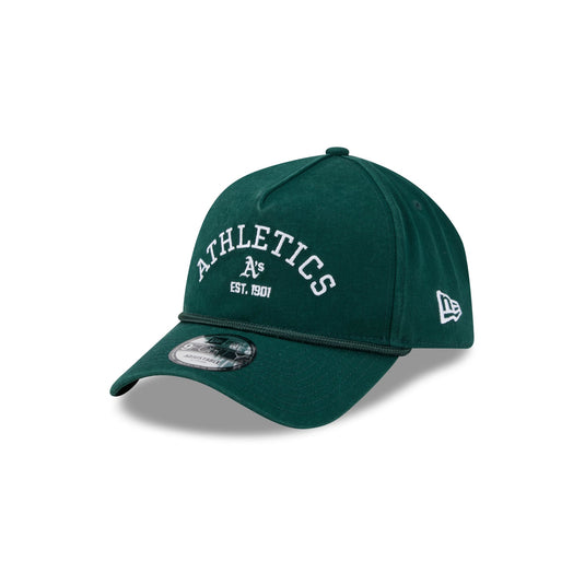Athletics Stacked Rope 9FORTY A-Frame Snapback Hat - New Era Cap