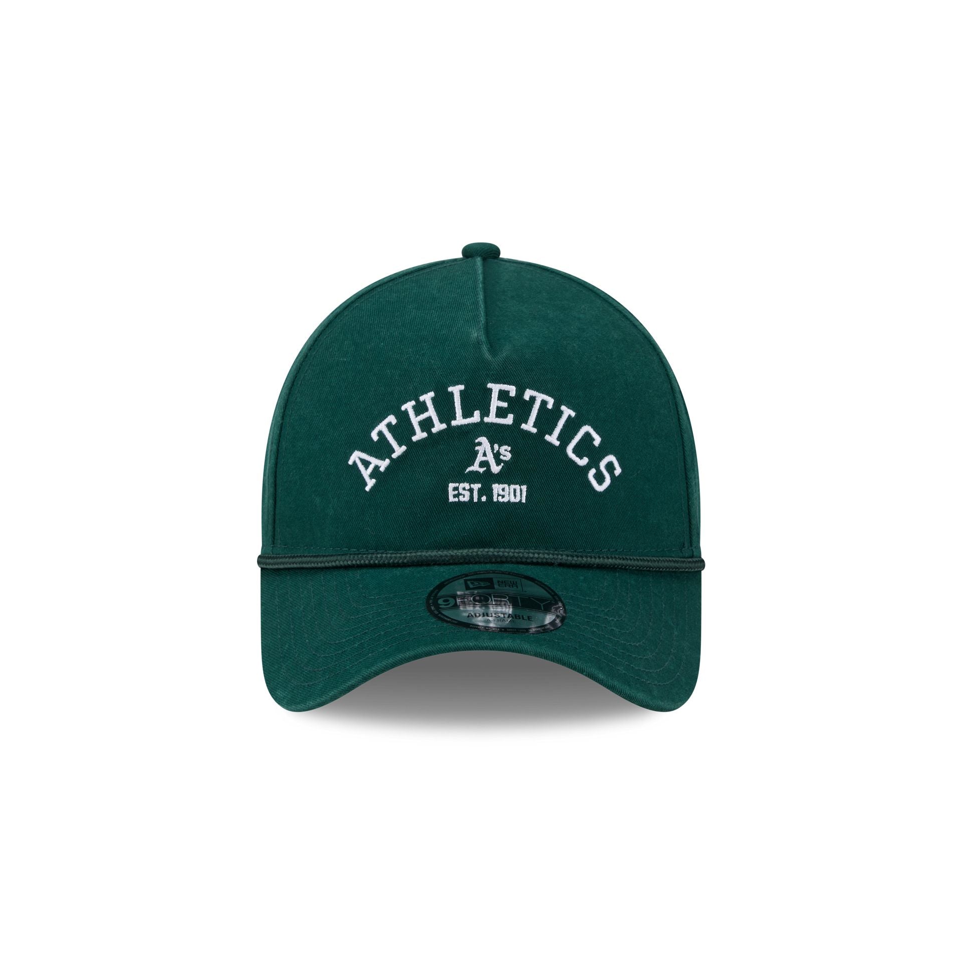 Athletics Stacked Rope 9FORTY A-Frame Snapback Hat