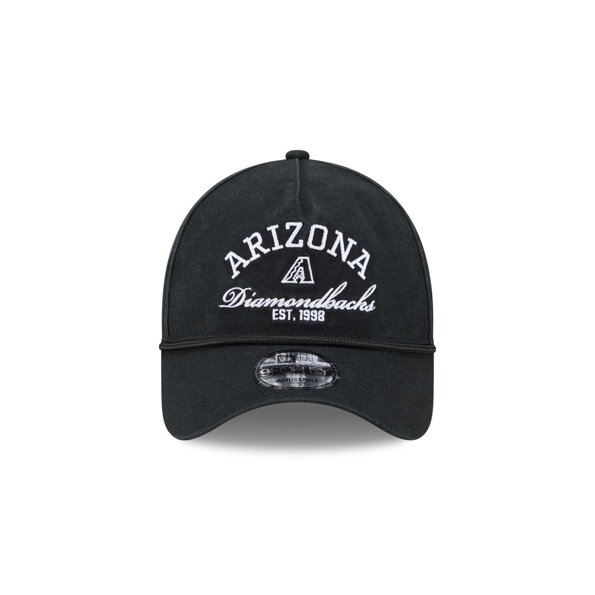 Arizona Diamondbacks Stacked Rope 9FORTY A-Frame Snapback Hat