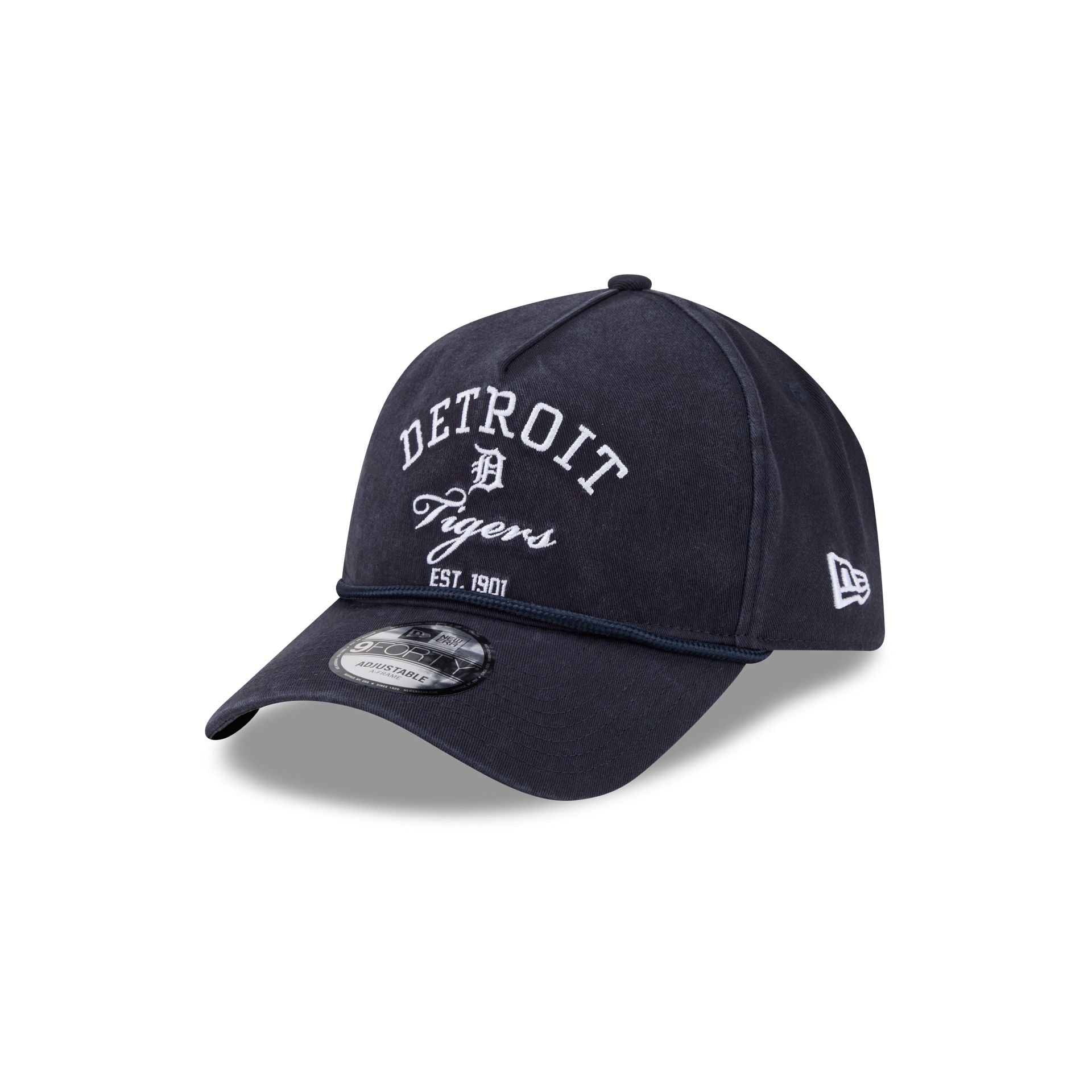 Detroit Tigers Stacked Rope 9FORTY A-Frame Snapback Hat