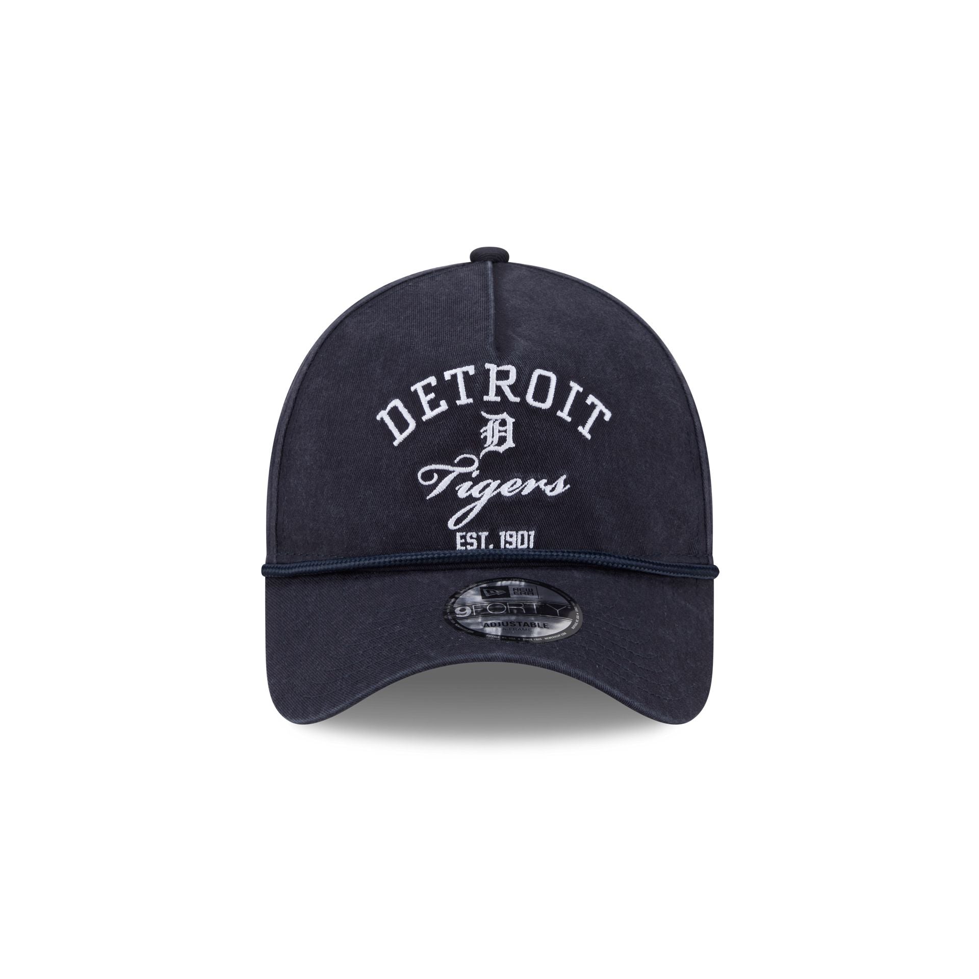 Detroit Tigers Stacked Rope 9FORTY A-Frame Snapback Hat