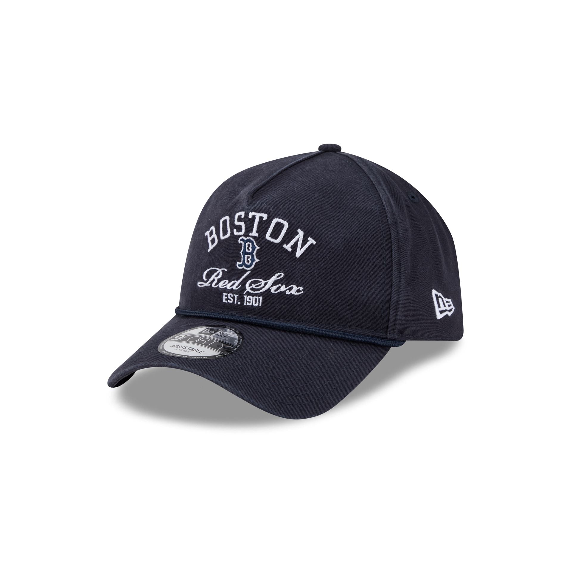 Boston Red Sox Stacked Rope 9FORTY A-Frame Snapback Hat – New Era Cap