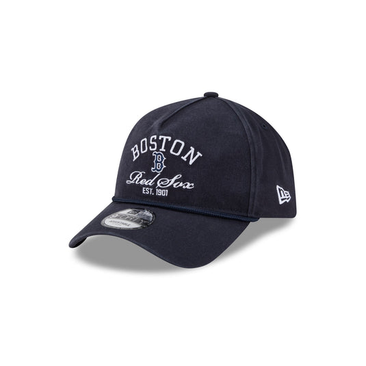 Boston Red Sox Stacked Rope 9FORTY A-Frame Snapback Hat - New Era Cap