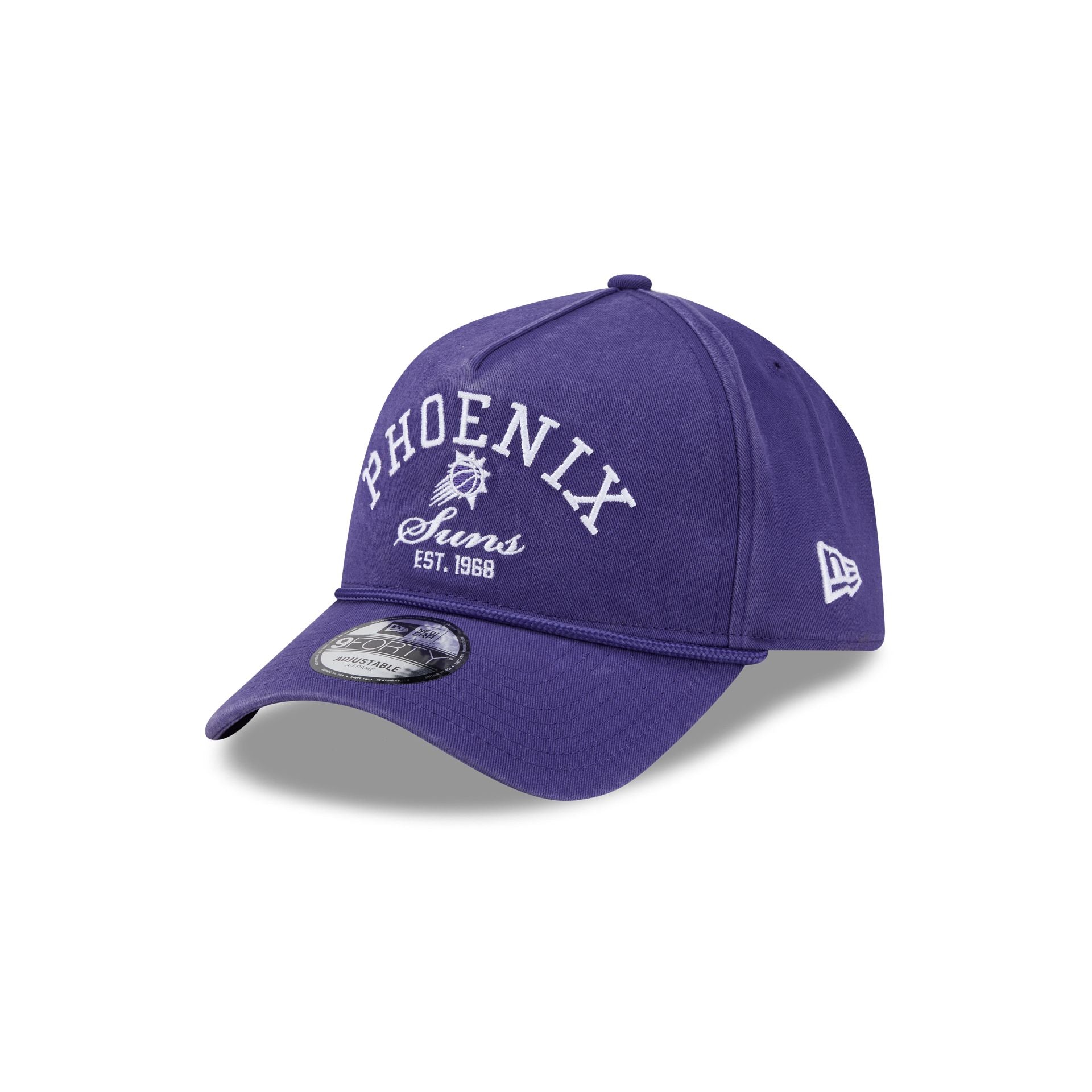 Phoenix Suns Stacked Rope 9FORTY A-Frame Snapback Hat