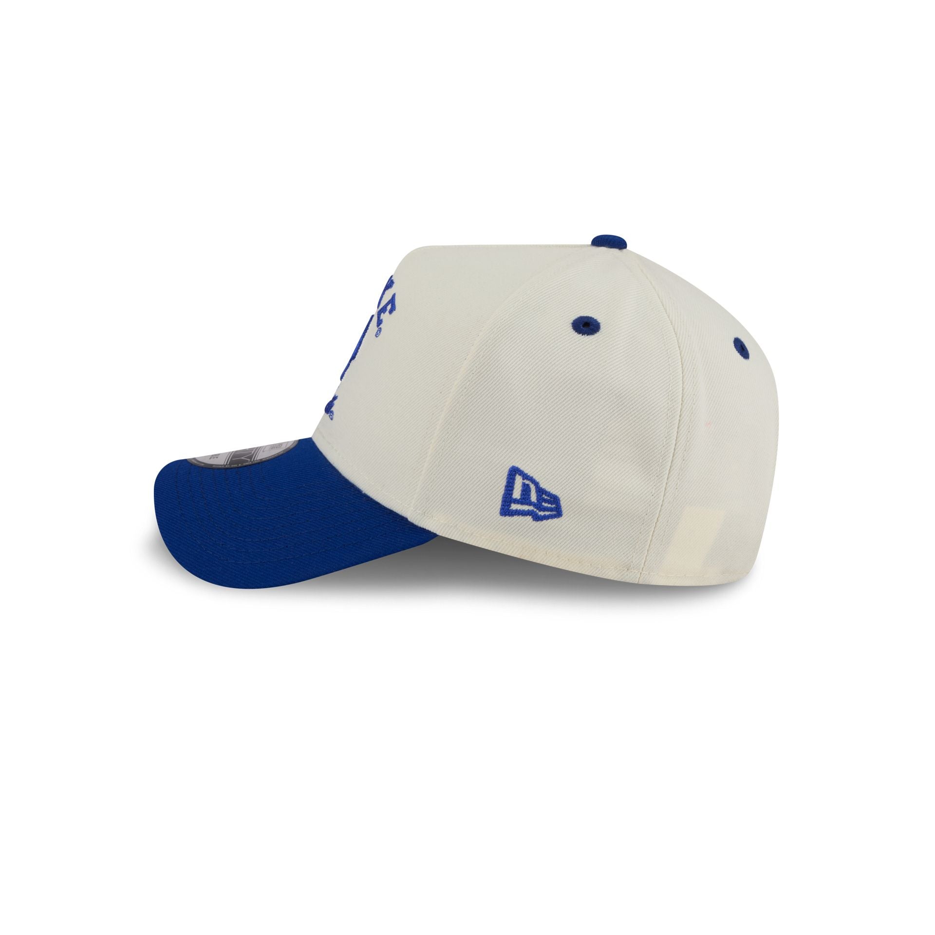 Duke Blue Devils Chrome White Arched 9FORTY A-Frame Snapback Hat