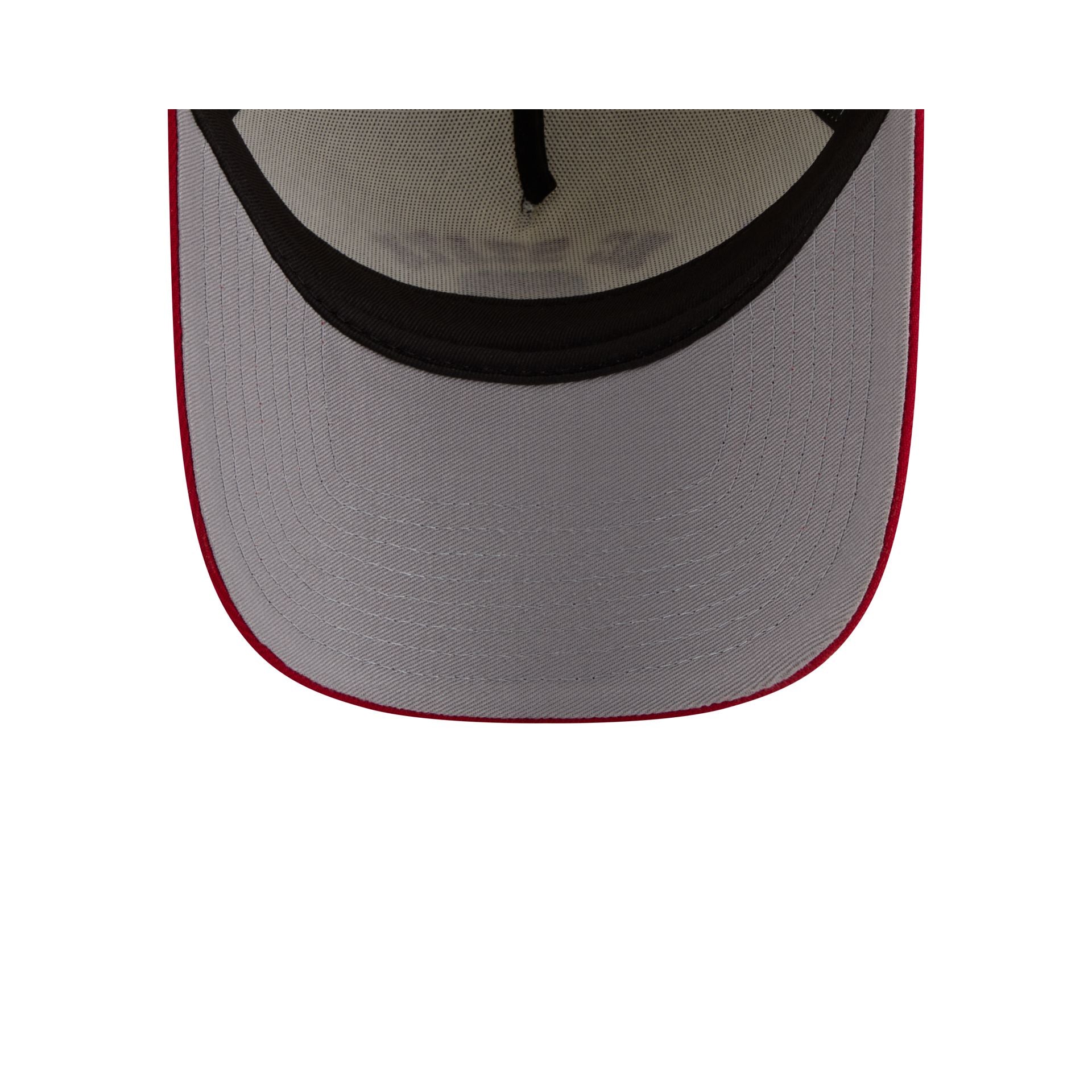 NC State Wolfpack Chrome White Arched 9FORTY A-Frame Snapback Hat