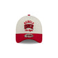 UNLV Runnin' Rebels Chrome White Arched 9FORTY A-Frame Snapback Hat