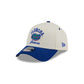 Florida Gators Chrome White Arched 9FORTY A-Frame Snapback Hat