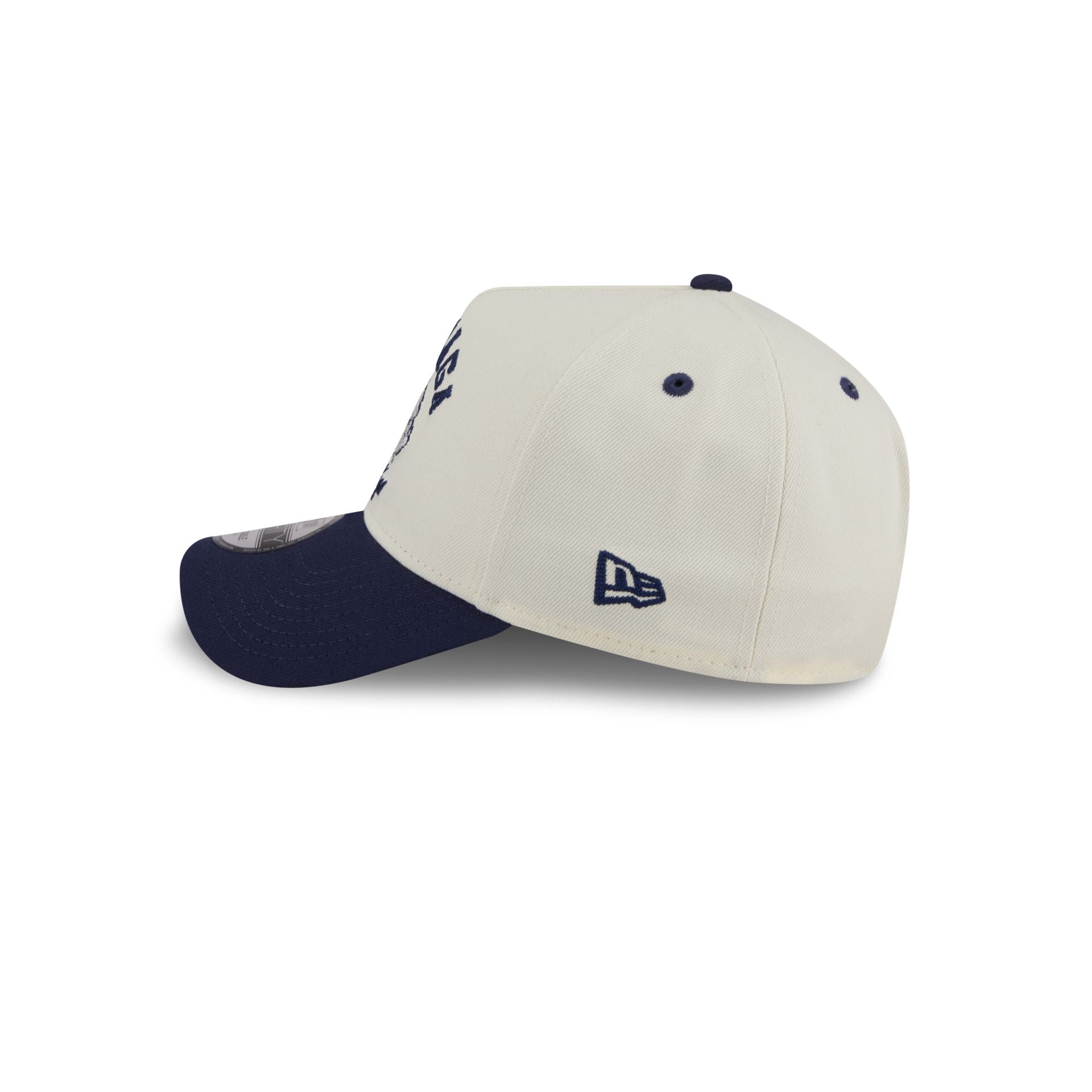 Gonzaga Bulldogs Chrome White Arched 9FORTY A-Frame Snapback Hat