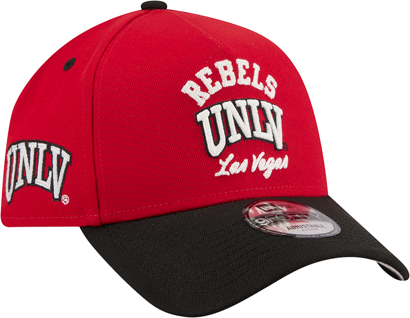 UNLV Runnin' Rebels Arched 9FORTY A-Frame Snapback Hat