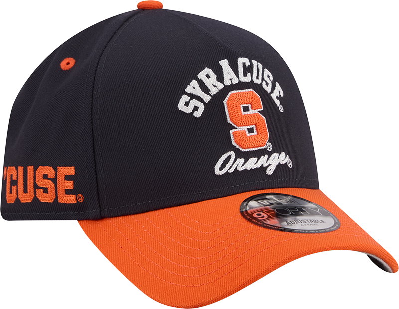Syracuse Orange Arched 9FORTY A-Frame Snapback Hat
