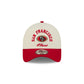 San Francisco 49ers Chrome White Arched 9FORTY A-Frame Snapback Hat