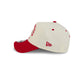 San Francisco 49ers Chrome White Arched 9FORTY A-Frame Snapback Hat