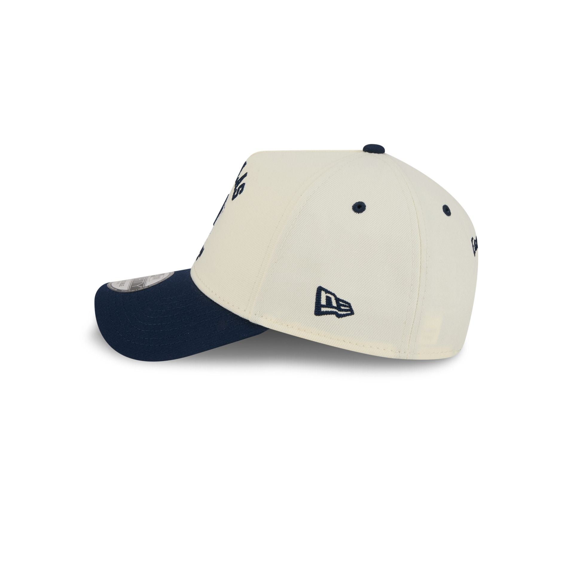 Dallas Cowboys Chrome White Arched 9FORTY A-Frame Snapback Hat