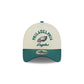 Philadelphia Eagles Chrome White Arched 9FORTY A-Frame Snapback Hat