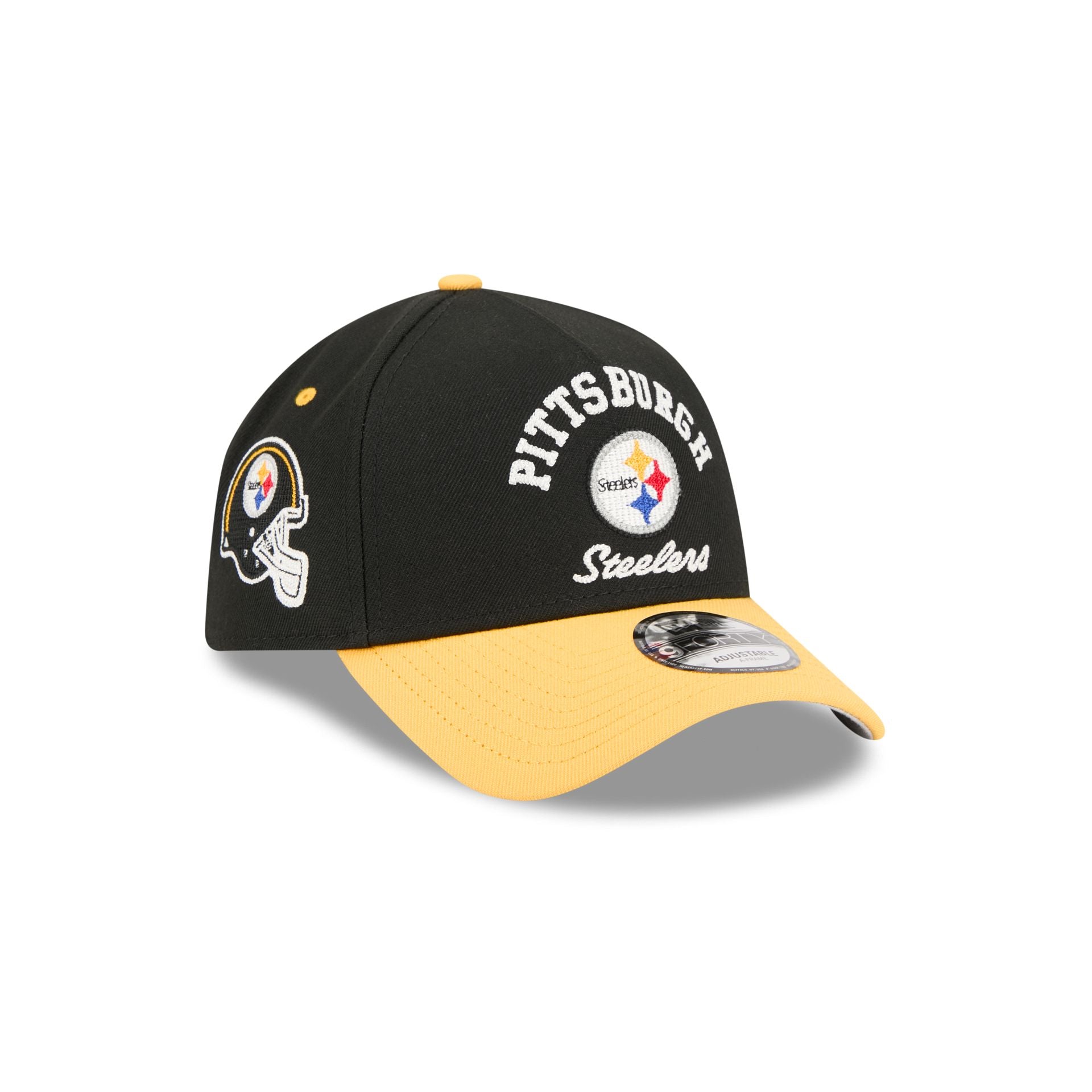 Pittsburgh Steelers Arched 9FORTY A-Frame Snapback Hat