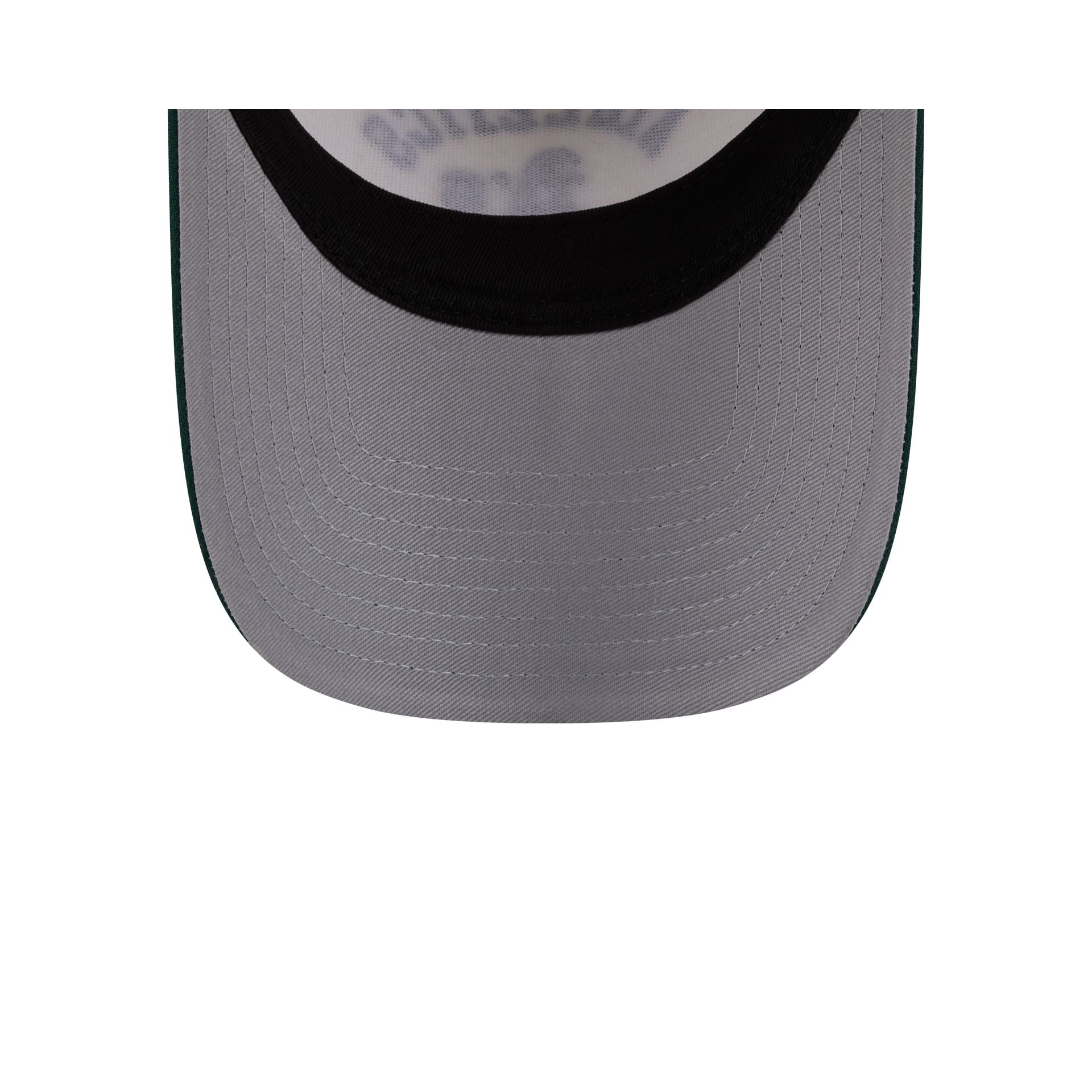 Athletics Chrome White Arched 9FORTY A-Frame Snapback Hat