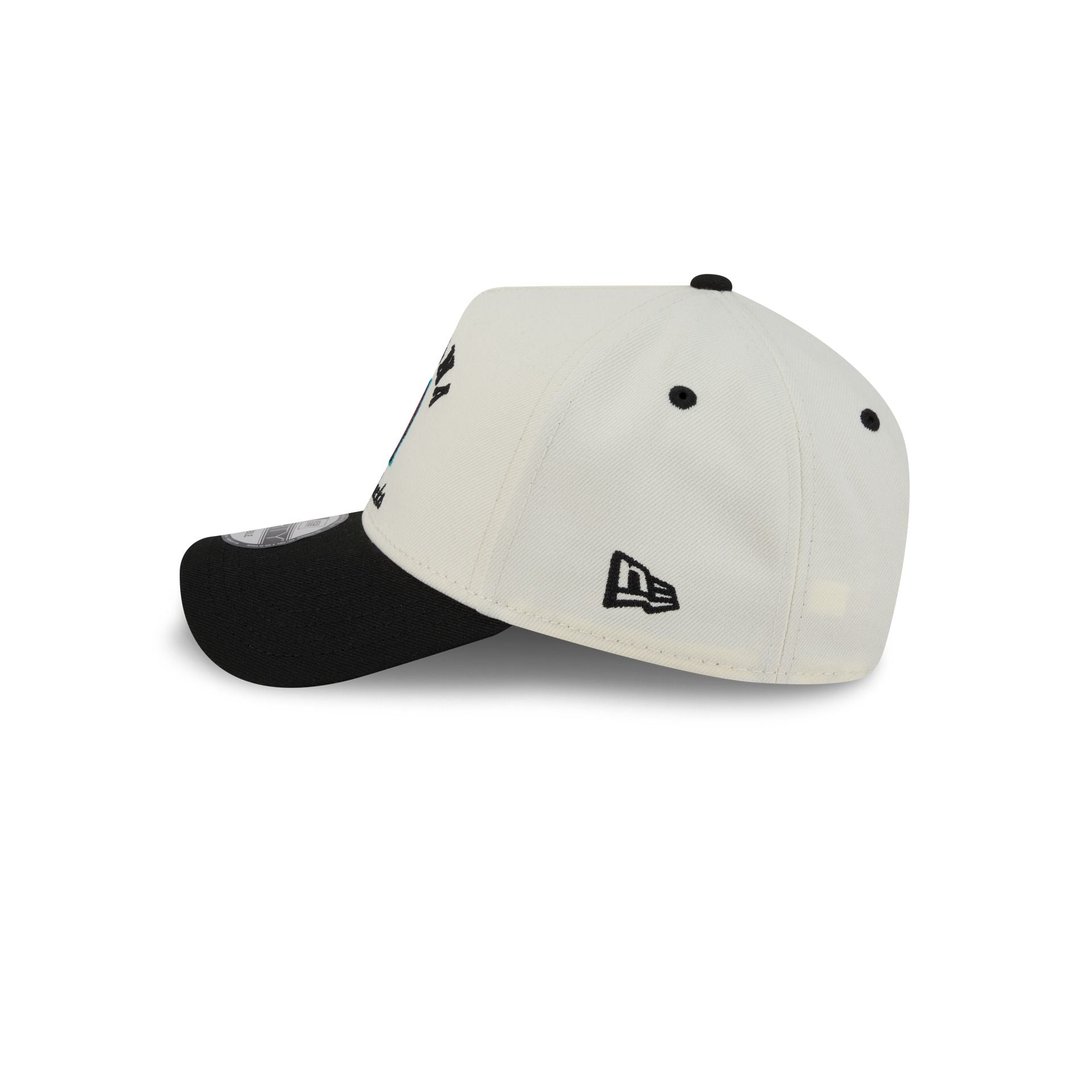 Arizona Diamondbacks Chrome White Arched 9FORTY A-Frame Snapback Hat