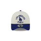 Los Angeles Dodgers Chrome White Arched 9FORTY A-Frame Snapback Hat