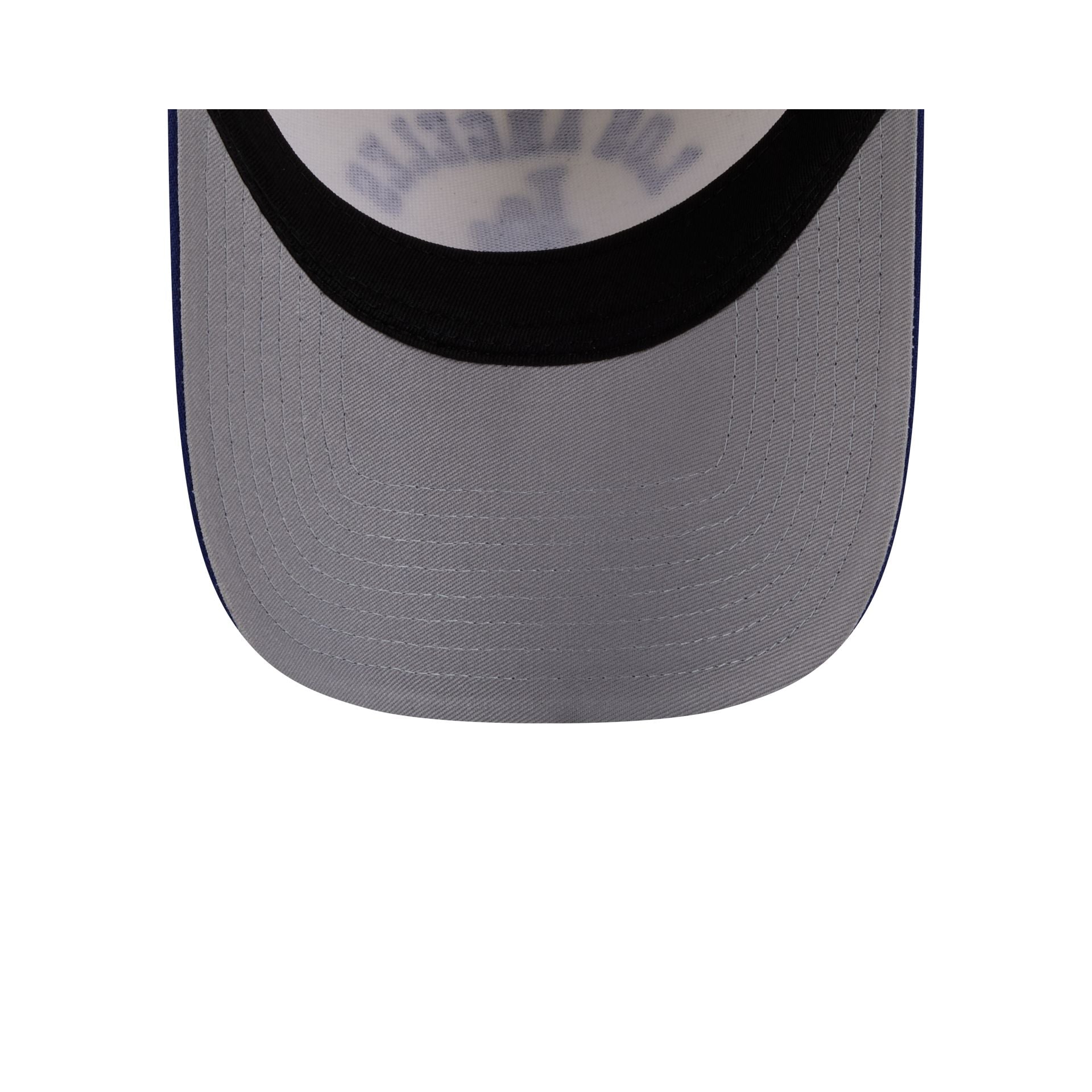 Los Angeles Dodgers Chrome White Arched 9FORTY A-Frame Snapback Hat