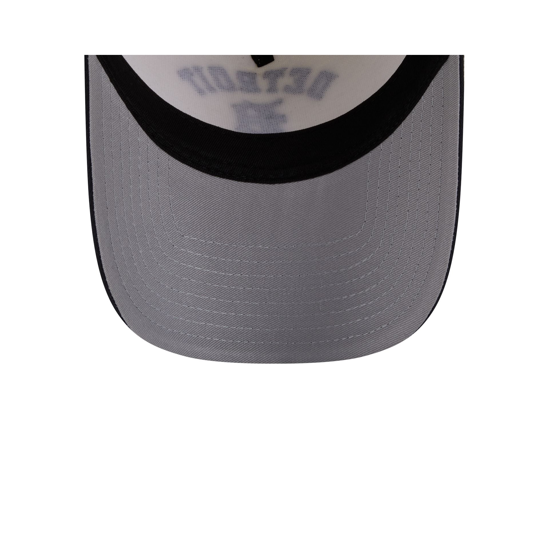 Detroit Tigers Chrome White Arched 9FORTY A-Frame Snapback Hat