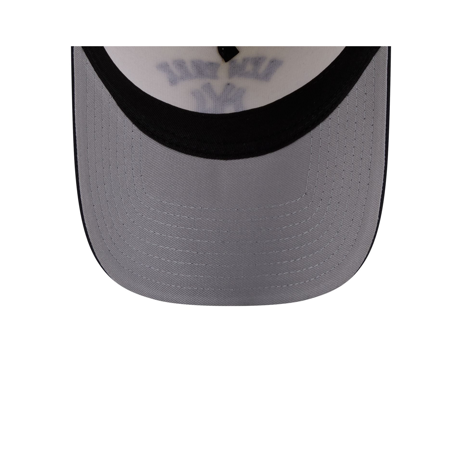 New York Yankees Chrome White Arched 9FORTY A-Frame Snapback Hat