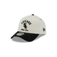 Chicago White Sox Chrome White Arched 9FORTY A-Frame Snapback Hat