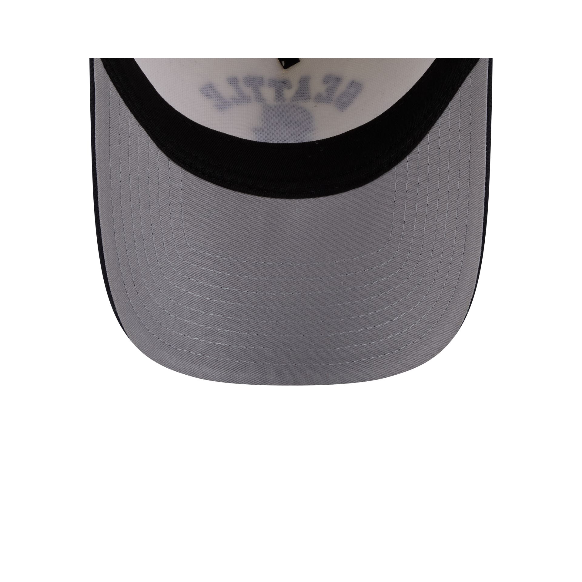 Seattle Mariners Chrome White Arched 9FORTY A-Frame Snapback Hat