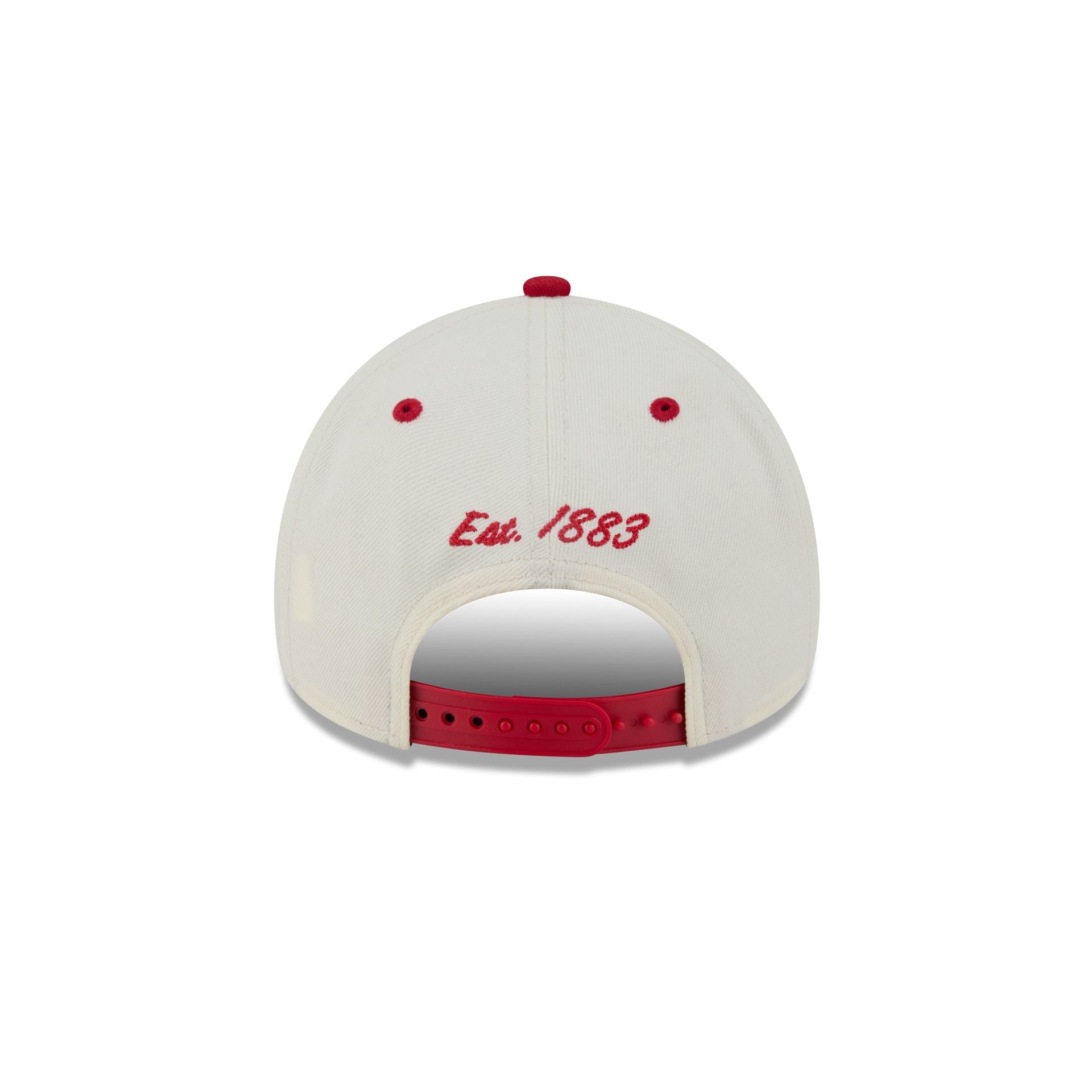 Philadelphia Phillies Chrome White Arched 9FORTY A-Frame Snapback Hat