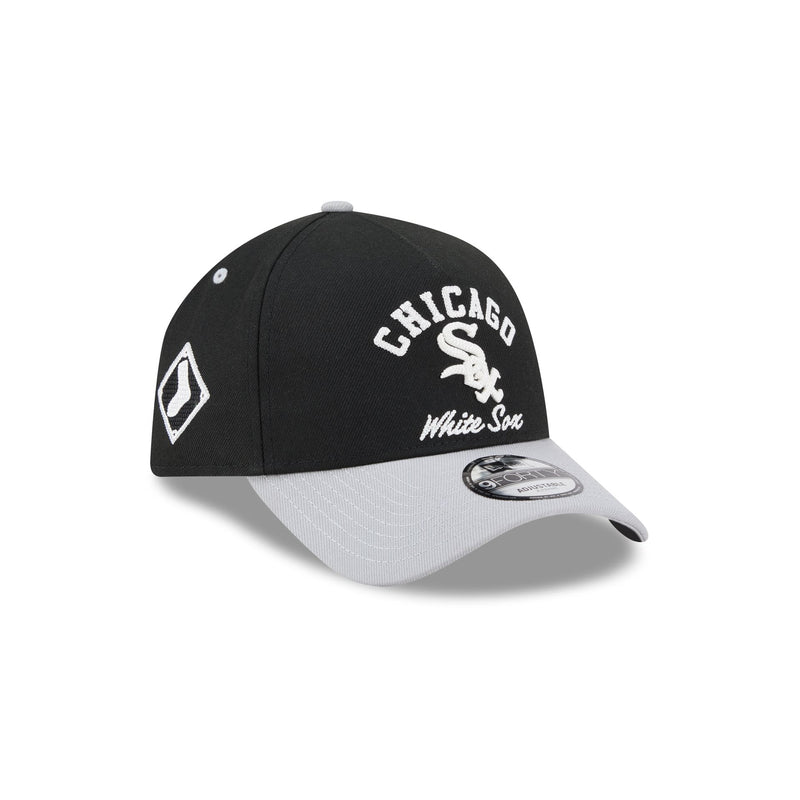 Casquette New Era 59FIFTY – Chicago White Sox – Noir Rayé – Taille 7 7/8 Neuve